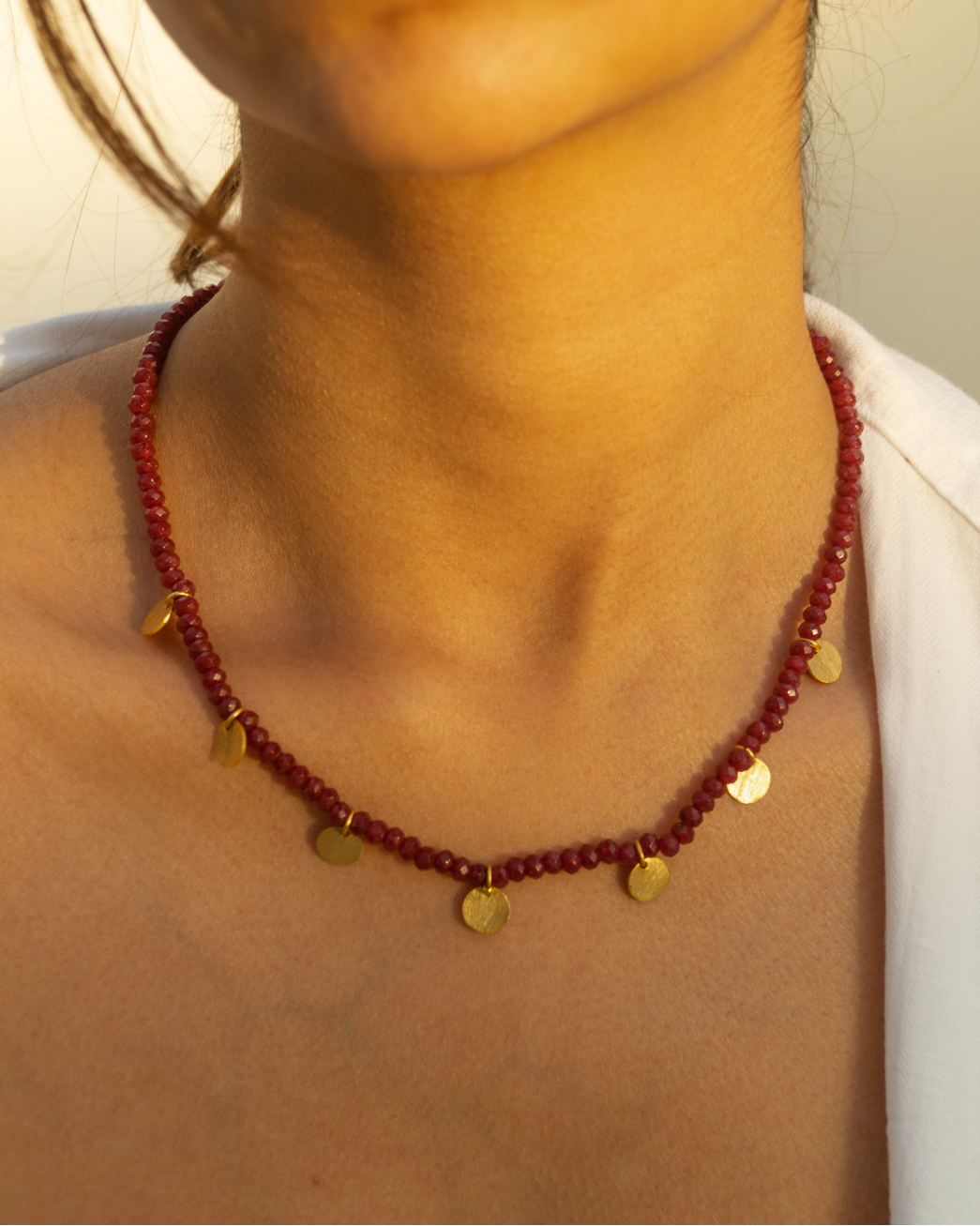 Bougainvillea Necklace