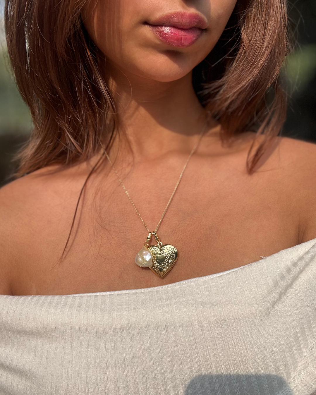 Heartstrings Charm Necklace