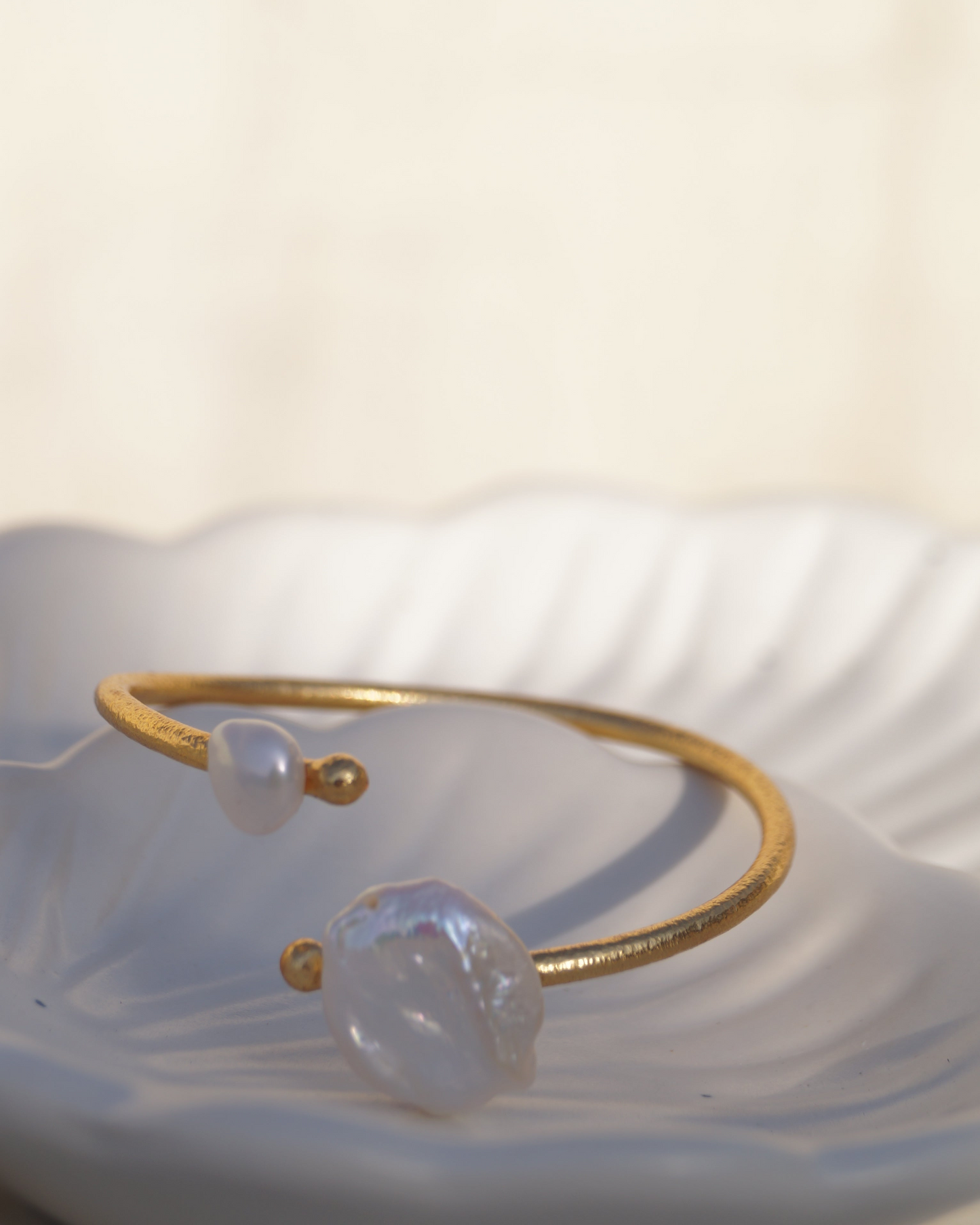 Melted Moon Cuff