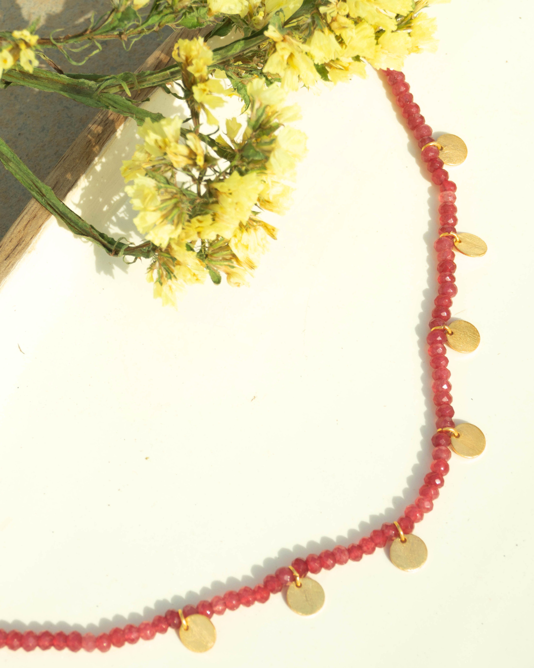 Bougainvillea Necklace