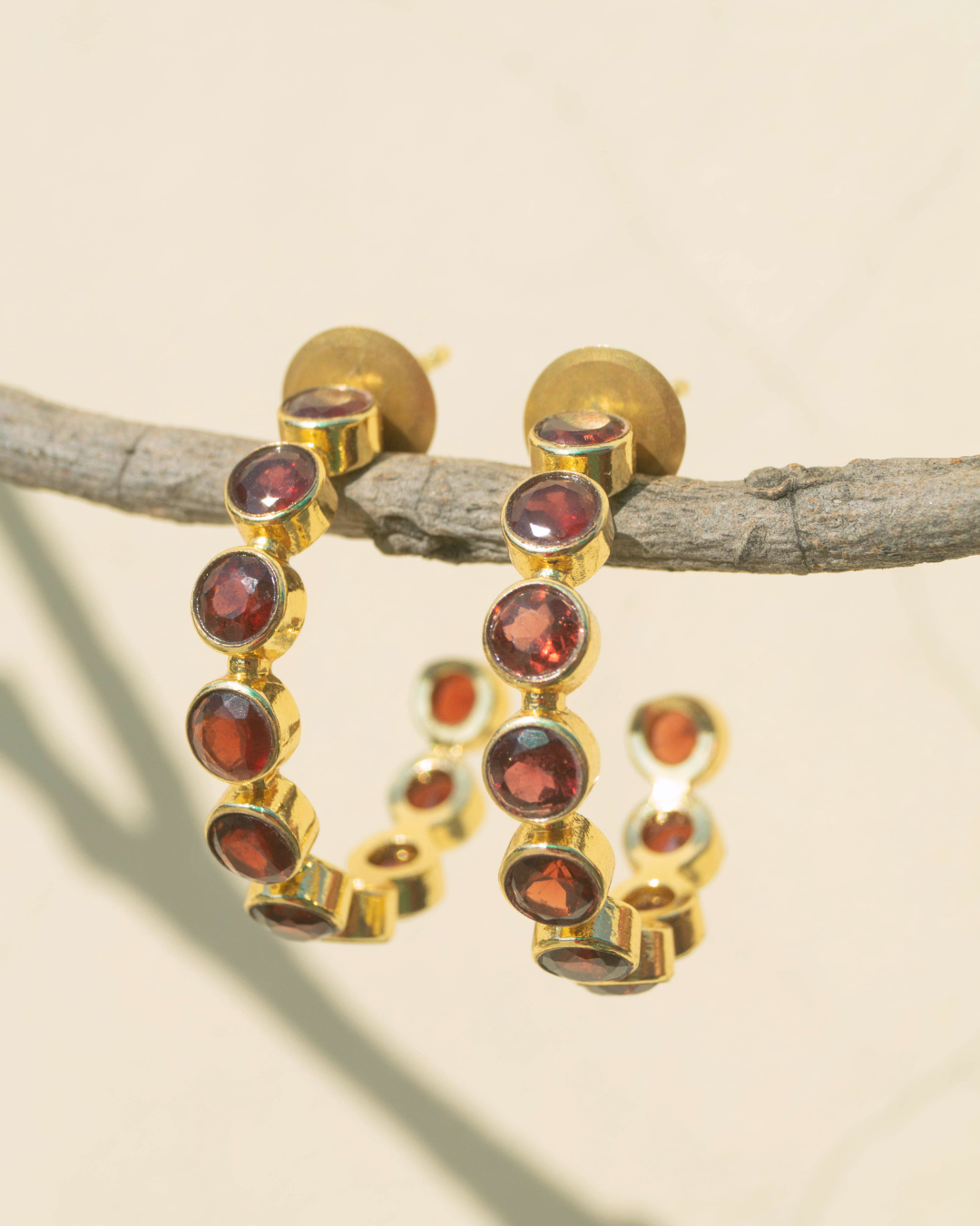 Gulmohar Hoops