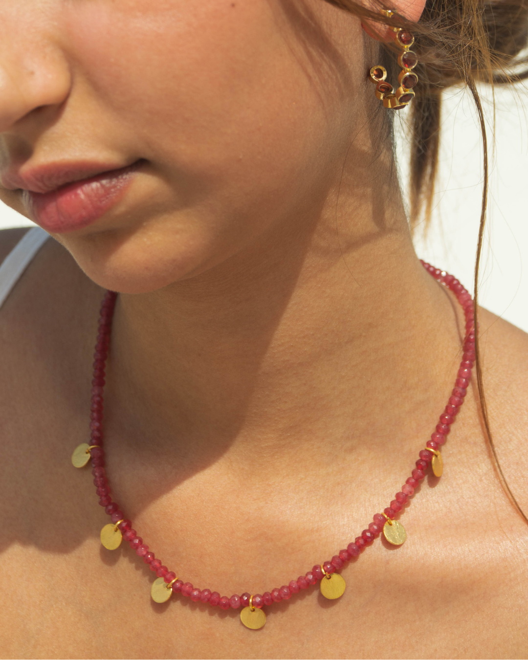 Bougainvillea Necklace