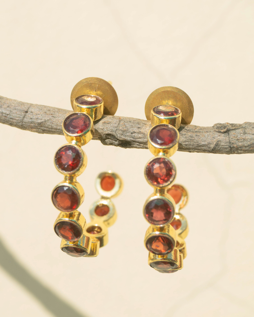 Gulmohar Hoops