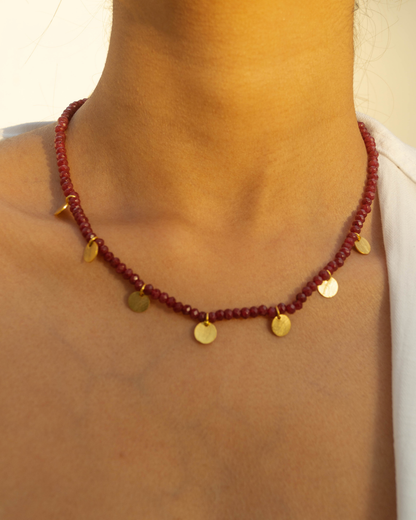 Bougainvillea Necklace