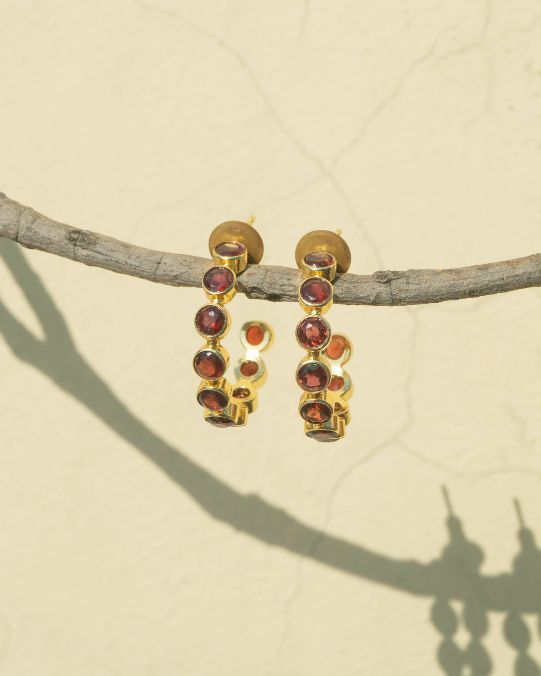 Gulmohar Hoops