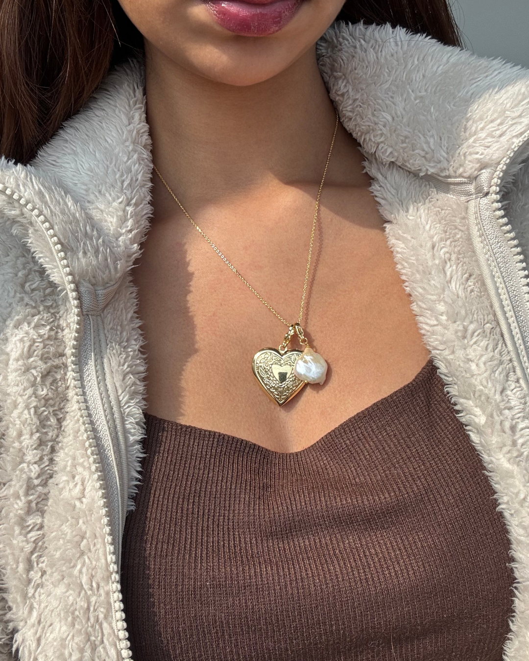 Heartstrings Charm Necklace