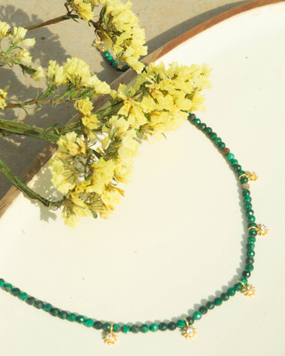 Malachite's Call Necklace