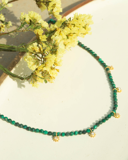 Malachite's Call Necklace