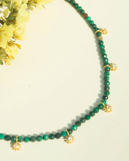 Malachite's Call Necklace