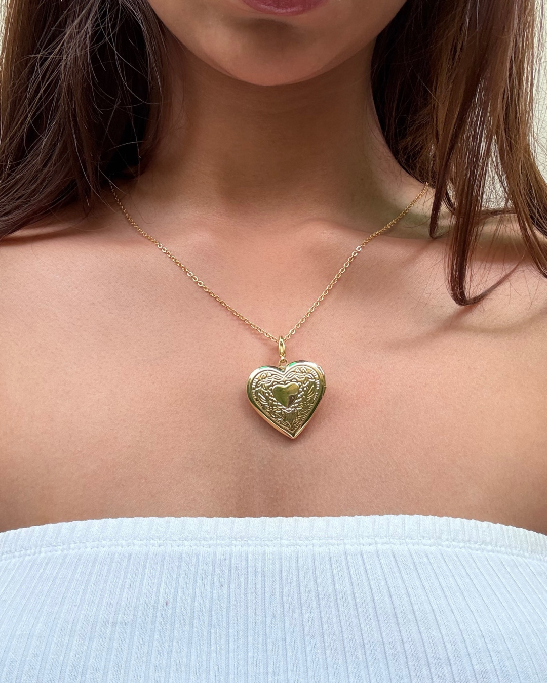 Open-heart Locket