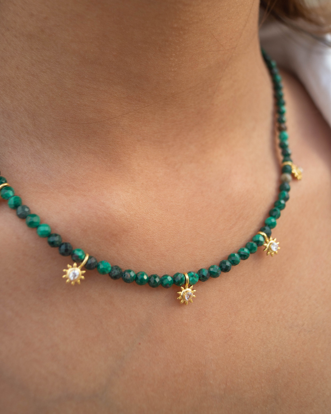Malachite's Call Necklace
