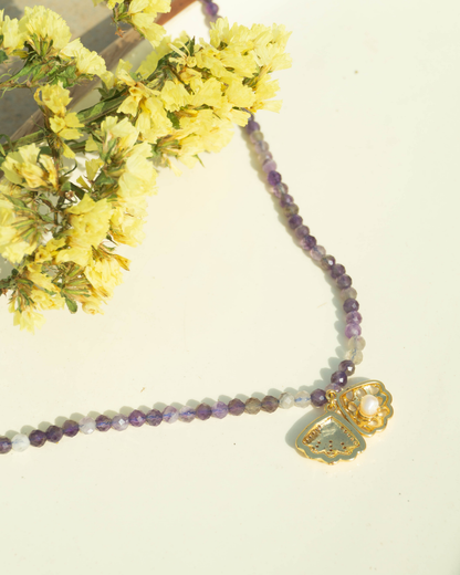 Amethyst Bloom Necklace