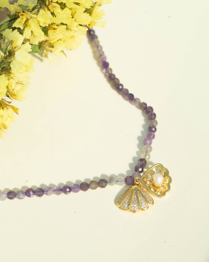 Amethyst Bloom Necklace