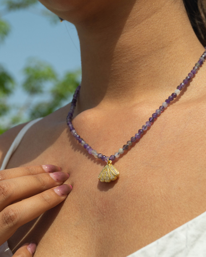 Amethyst Bloom Necklace