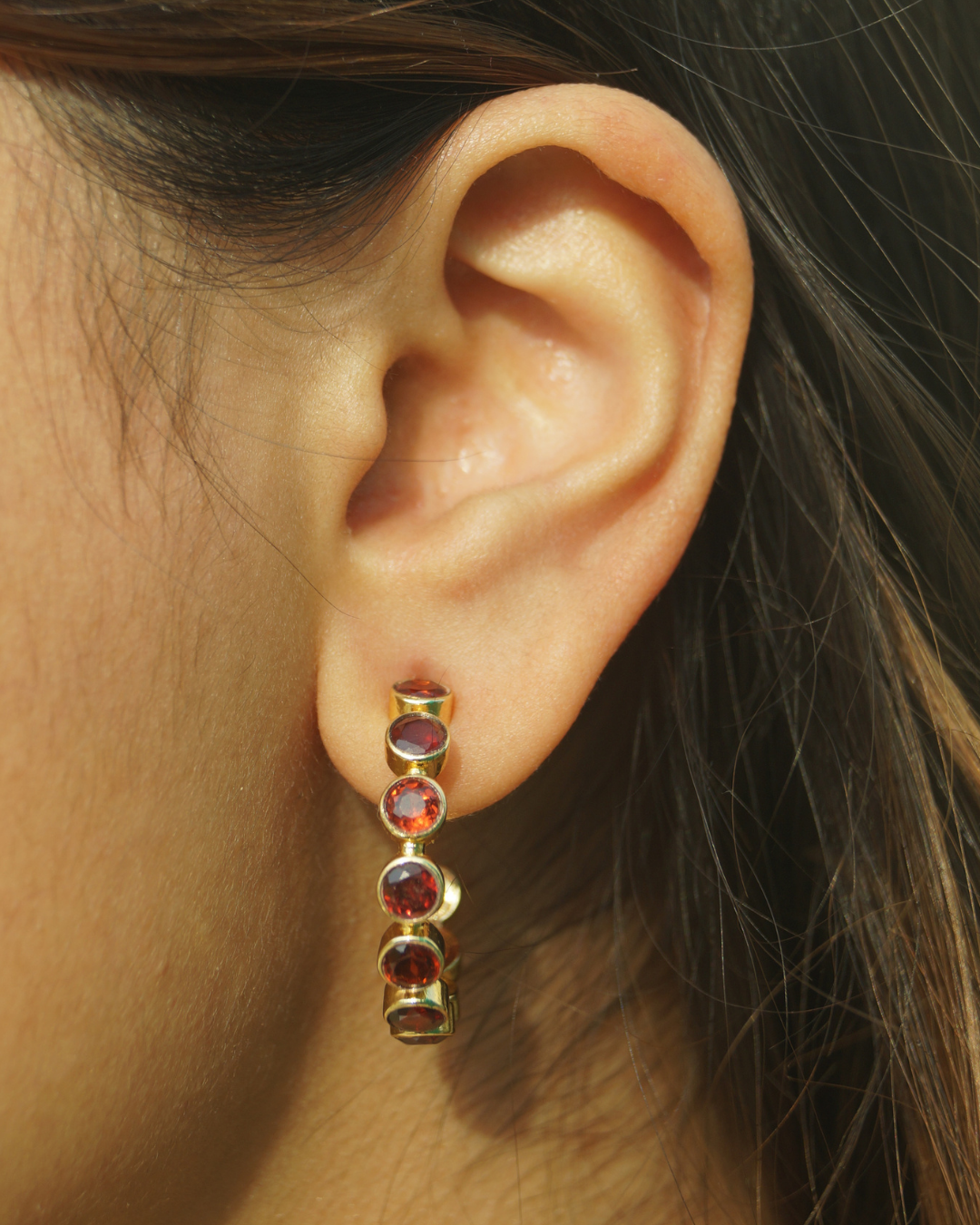Gulmohar Hoops