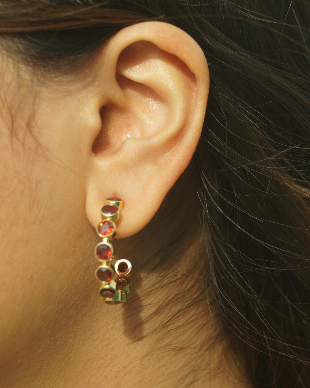 Gulmohar Hoops