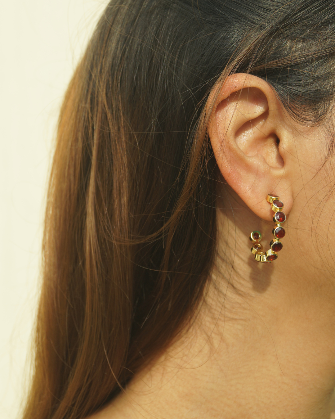 Gulmohar Hoops