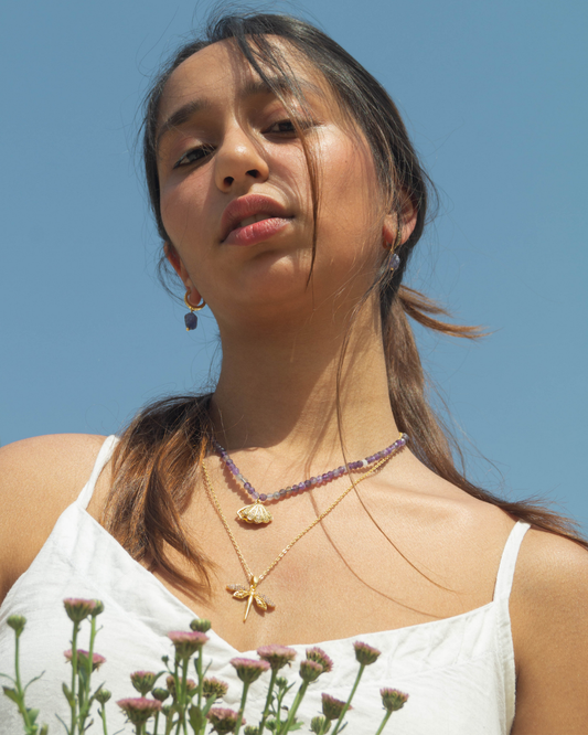 Amethyst Bloom Necklace