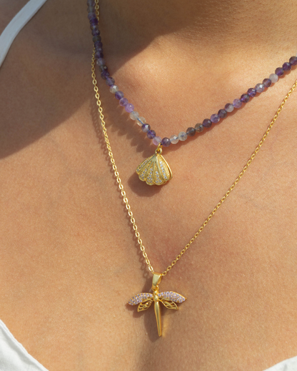Amethyst Bloom Necklace