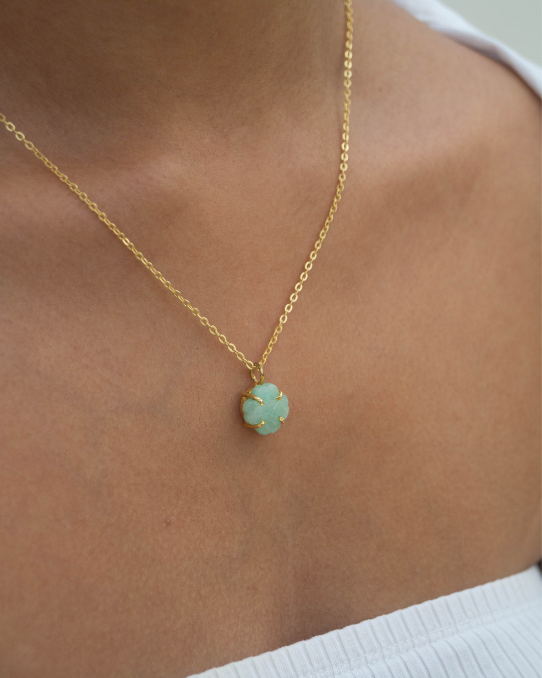 Bluebell Clover Necklace