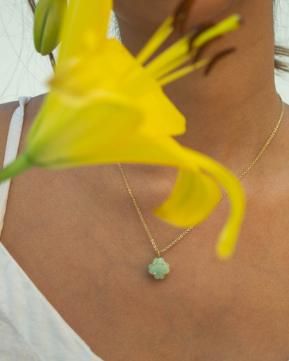 Bluebell Clover Necklace