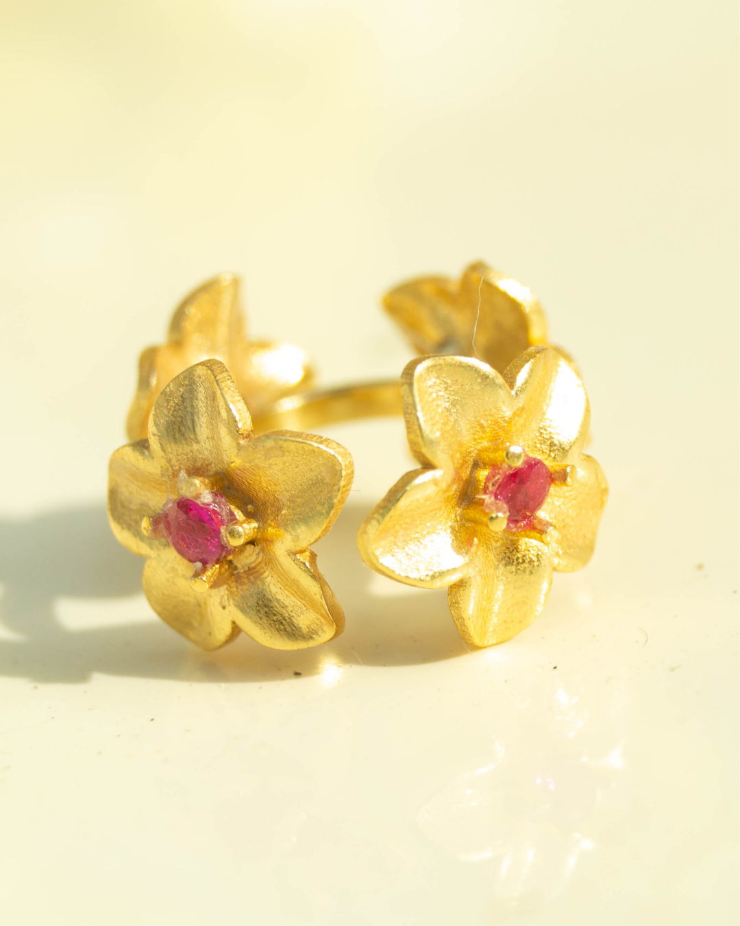 Plumeria Ear Cuff