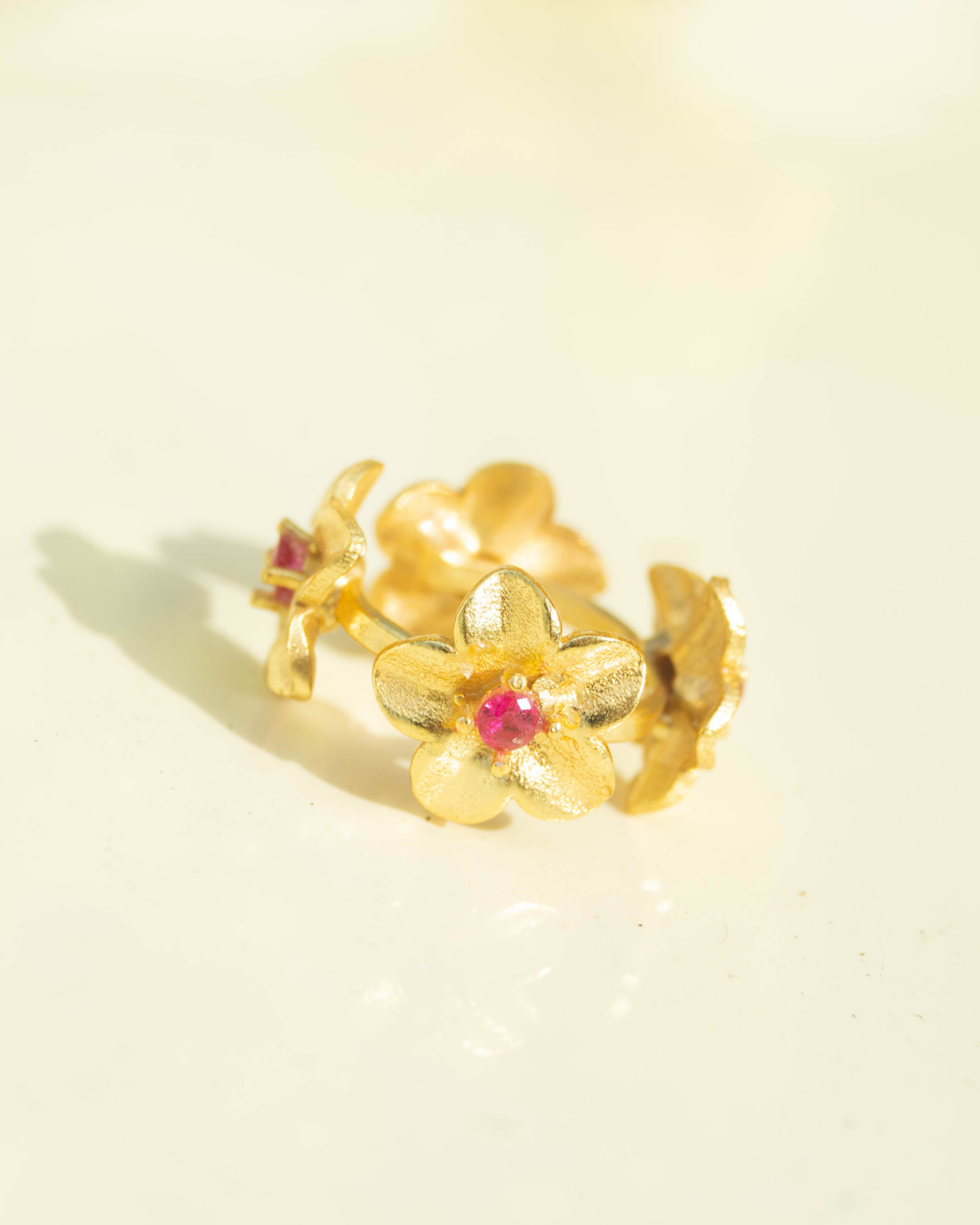 Plumeria Ear Cuff