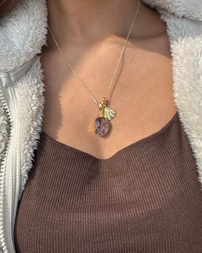 Cherry Ice Charm Necklace