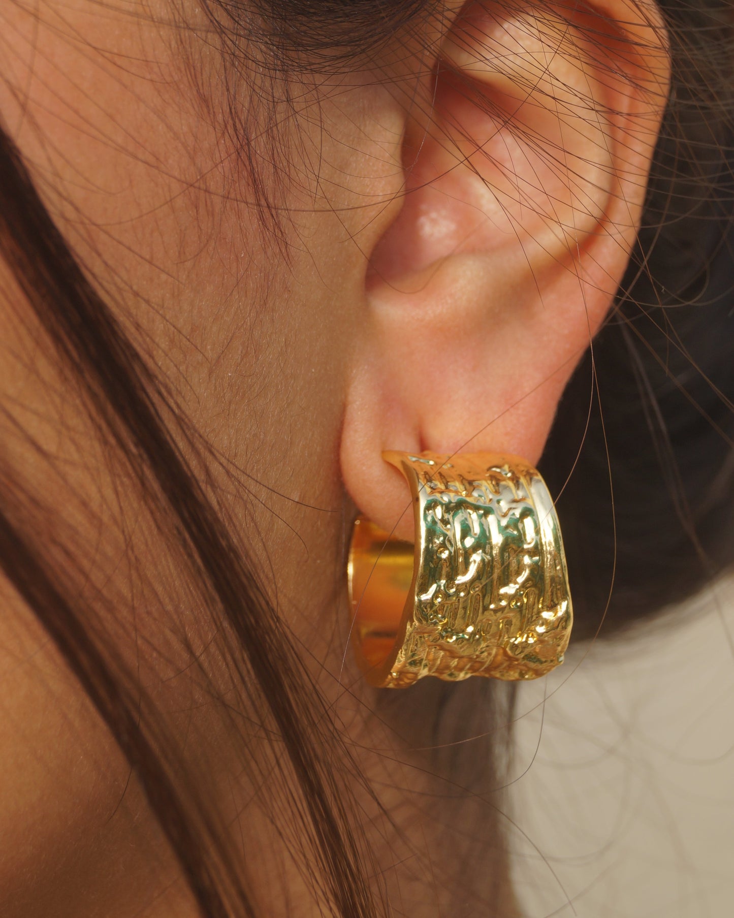 Scorched Gold Earrings