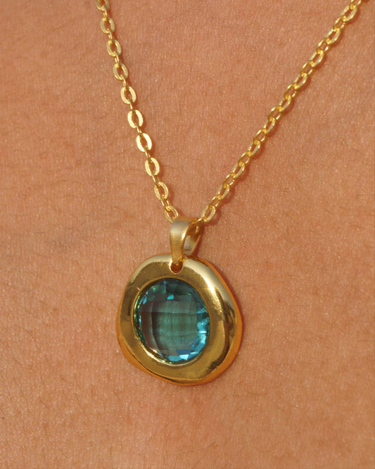Indigo Sun Necklace