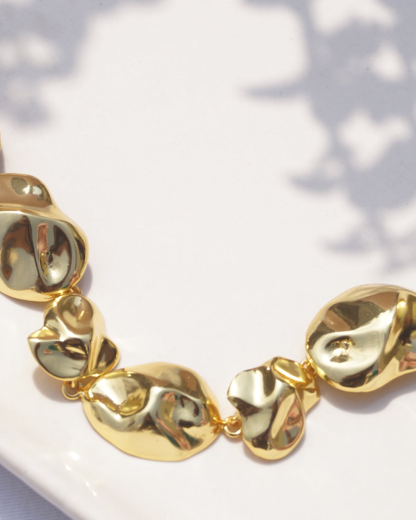 Gold-dipped Lava Choker