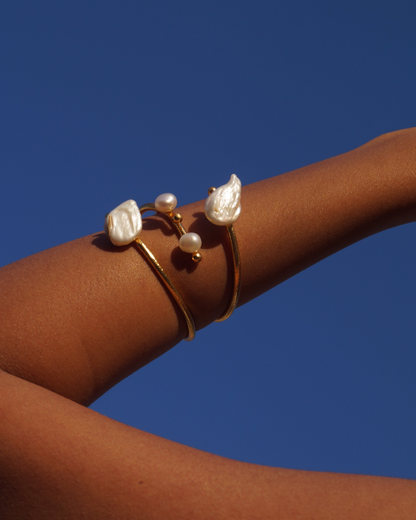 Melted Moon Cuff